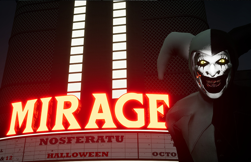 First-Person Horror Adventure ‘Massacre at the Mirage’ Sees You Trapped in a Theater With a Killer [Trailer]