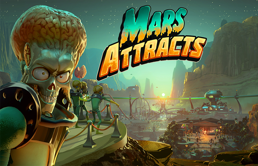 Manage Your Martian Theme Park in the ‘Mars Attacks’ Universe with ‘Mars Attracts’ [Trailer]