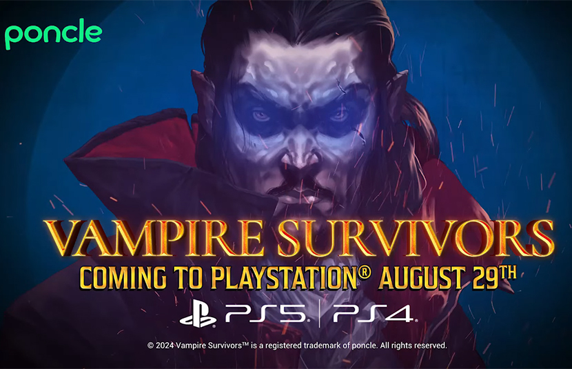 ‘Vampire Survivors’ Comes to PlayStation on August 29