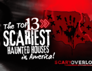 Scary Overload Feature Header – Top 13 Scariest Haunted Houses in America 2024