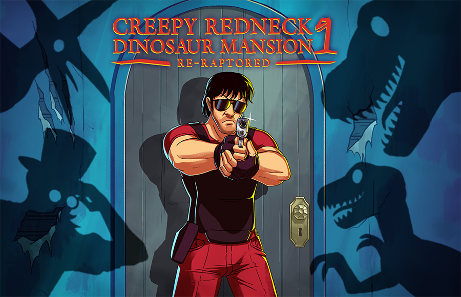 Strange Scaffold and Pedalboard Games Announce ‘Creepy Redneck Dinosaur Mansion 1: Re-Raptored’ [Trailer]
