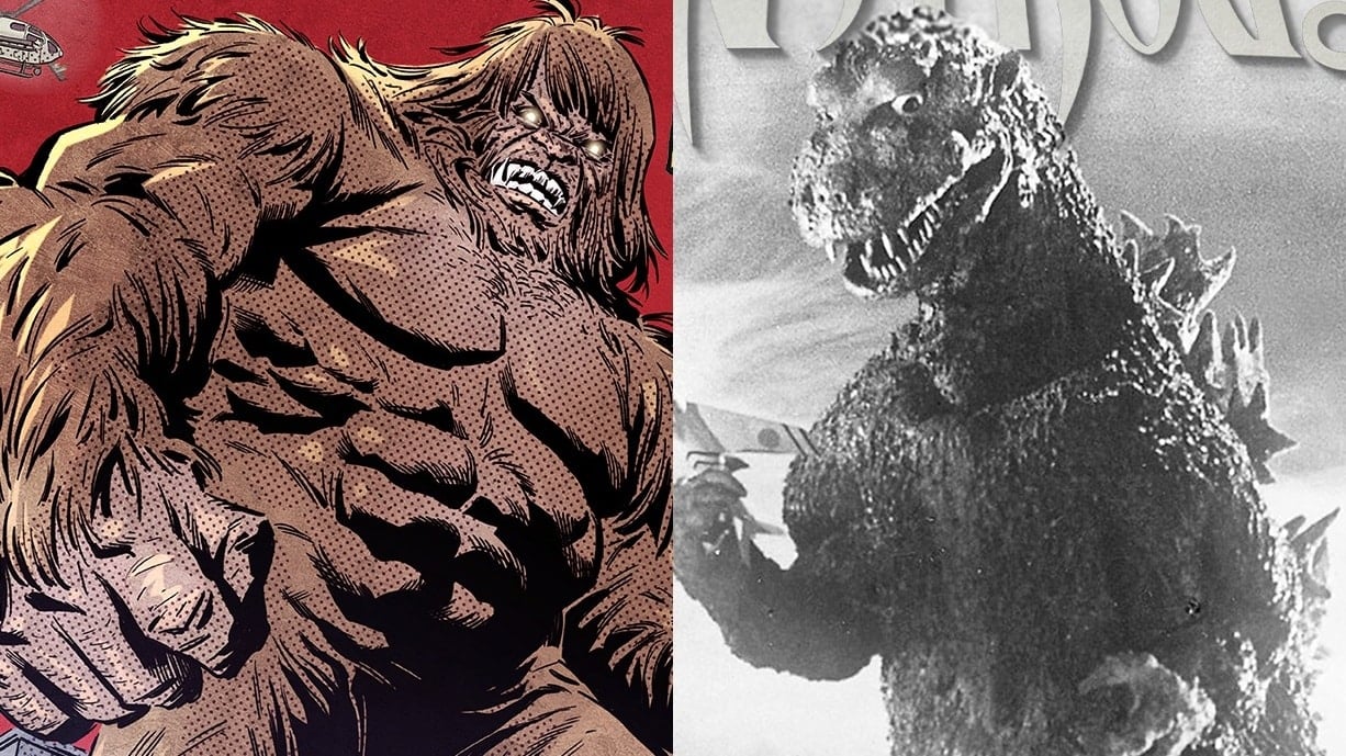 Exclusive: Godzilla And MegaSquatch In MONSTROUS: THE KAIJU ISSUE