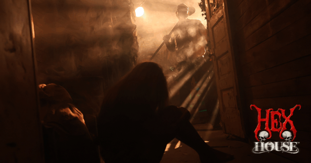 HexHouse logo with victim and killer