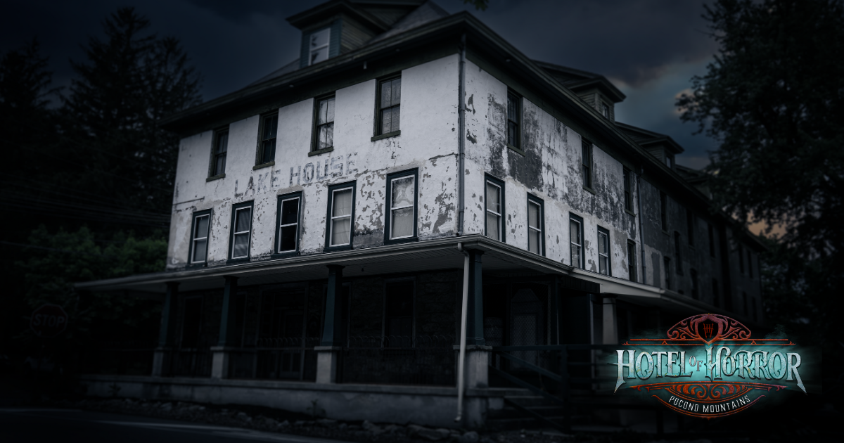 The Historic Lake House Hotel in the Pocono Mountains is a True Hotel of Horror