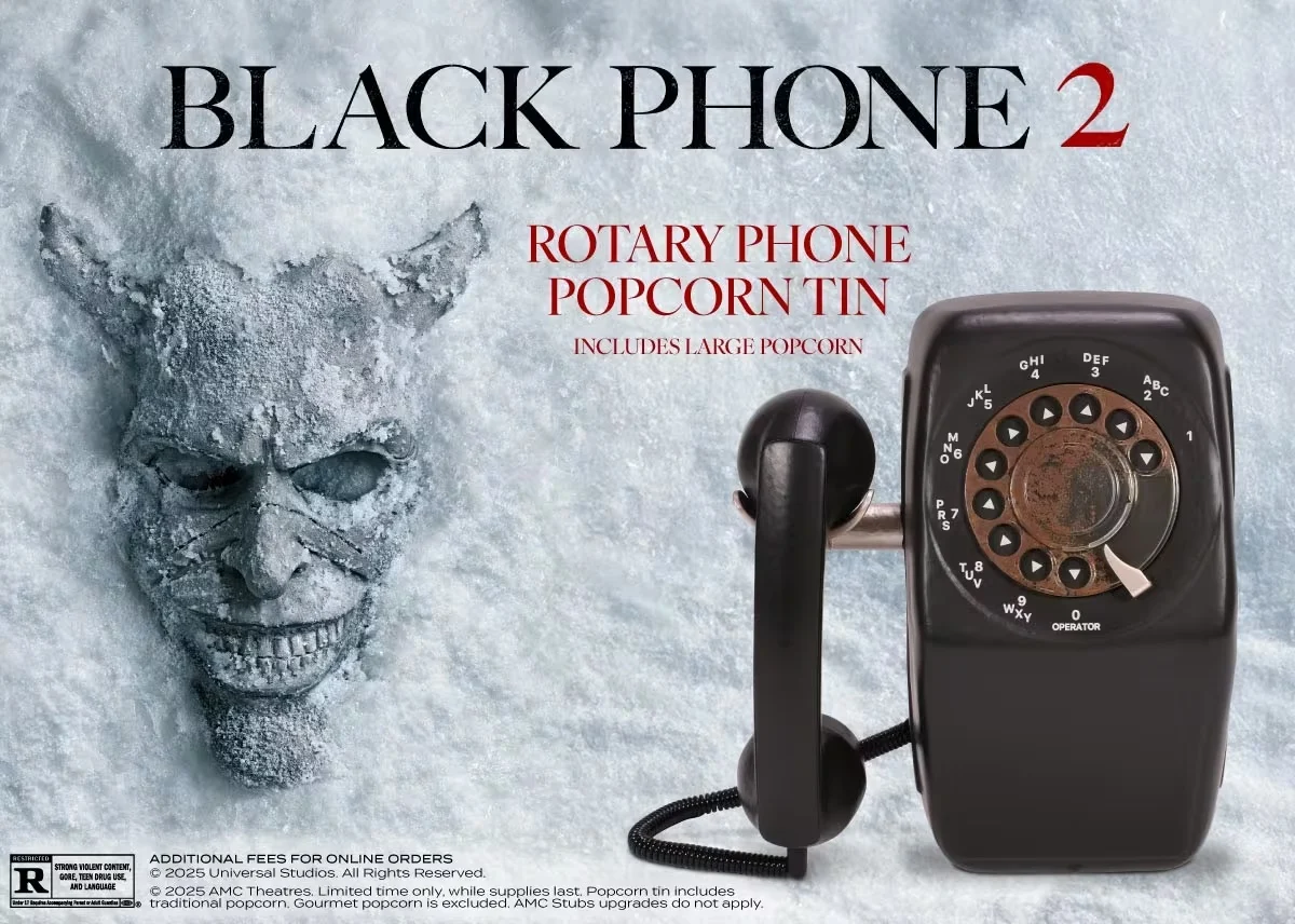 Answer The Grabber’s Call With Official BLACK PHONE 2 Popcorn Bucket