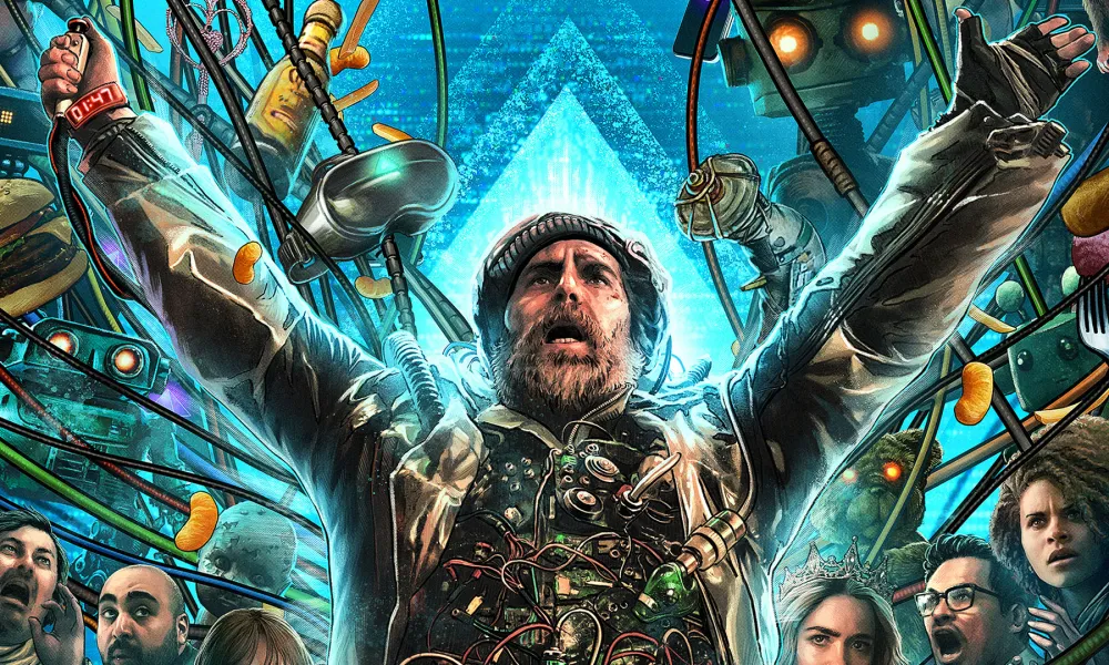 Sam Rockwell Cites ‘Beetlejuice’ & ‘Back to the Future’ as ‘Good Luck, Have Fun, Don’t Die’ Influences